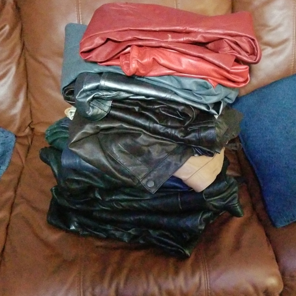 Leather pants